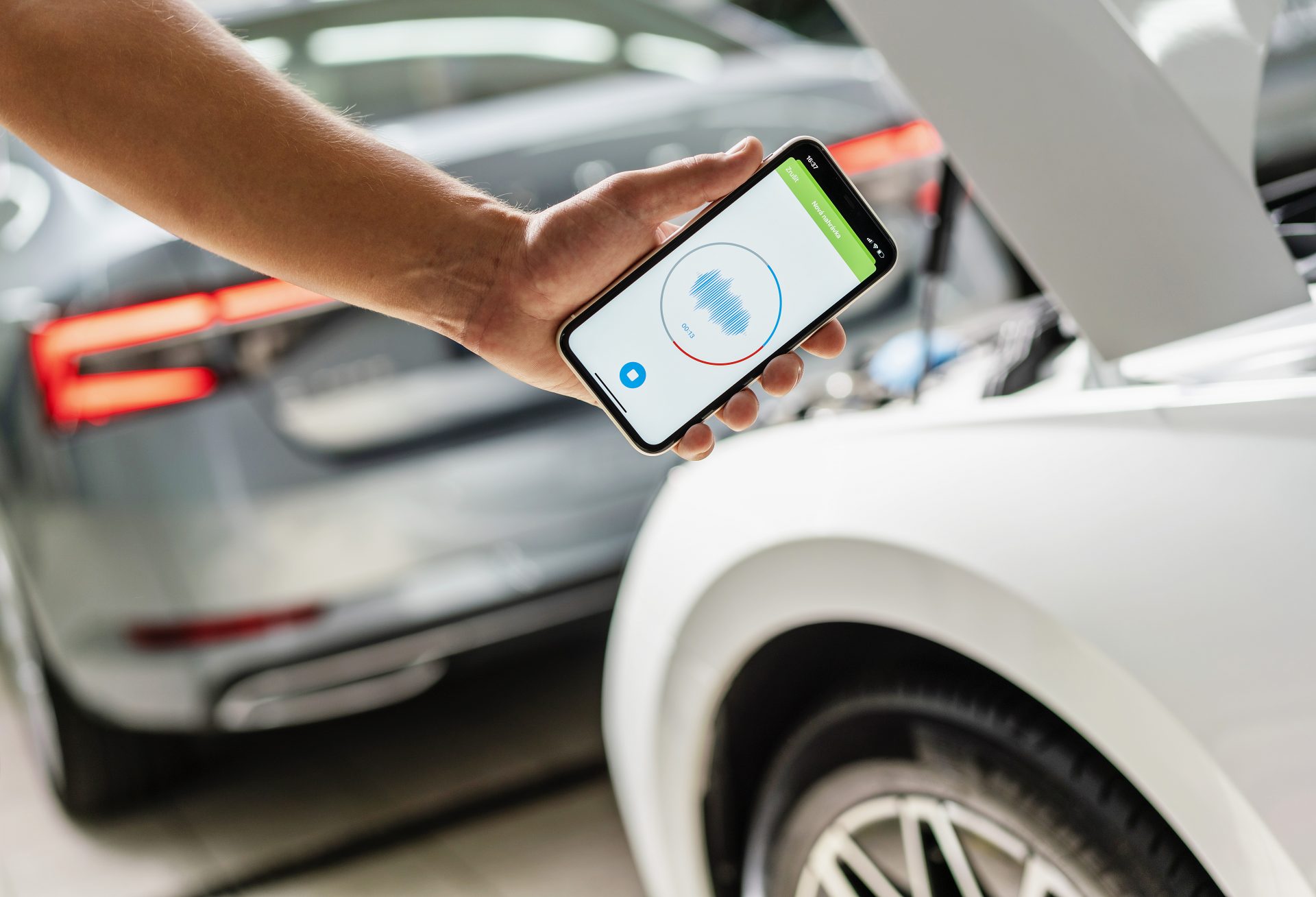 Diagnostická aplikace Škoda Sound Analyzer